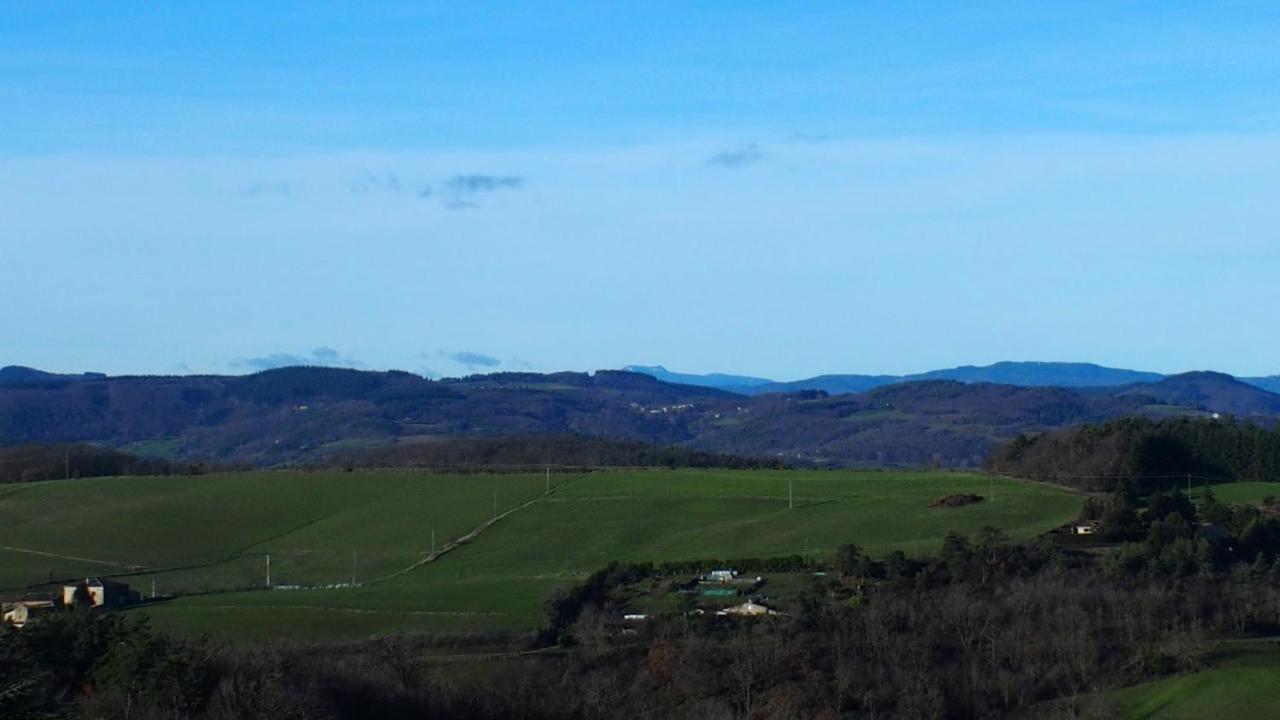 Apartmán Git' De Pom' Saint-Romain-de-Lerps Exteriér fotografie